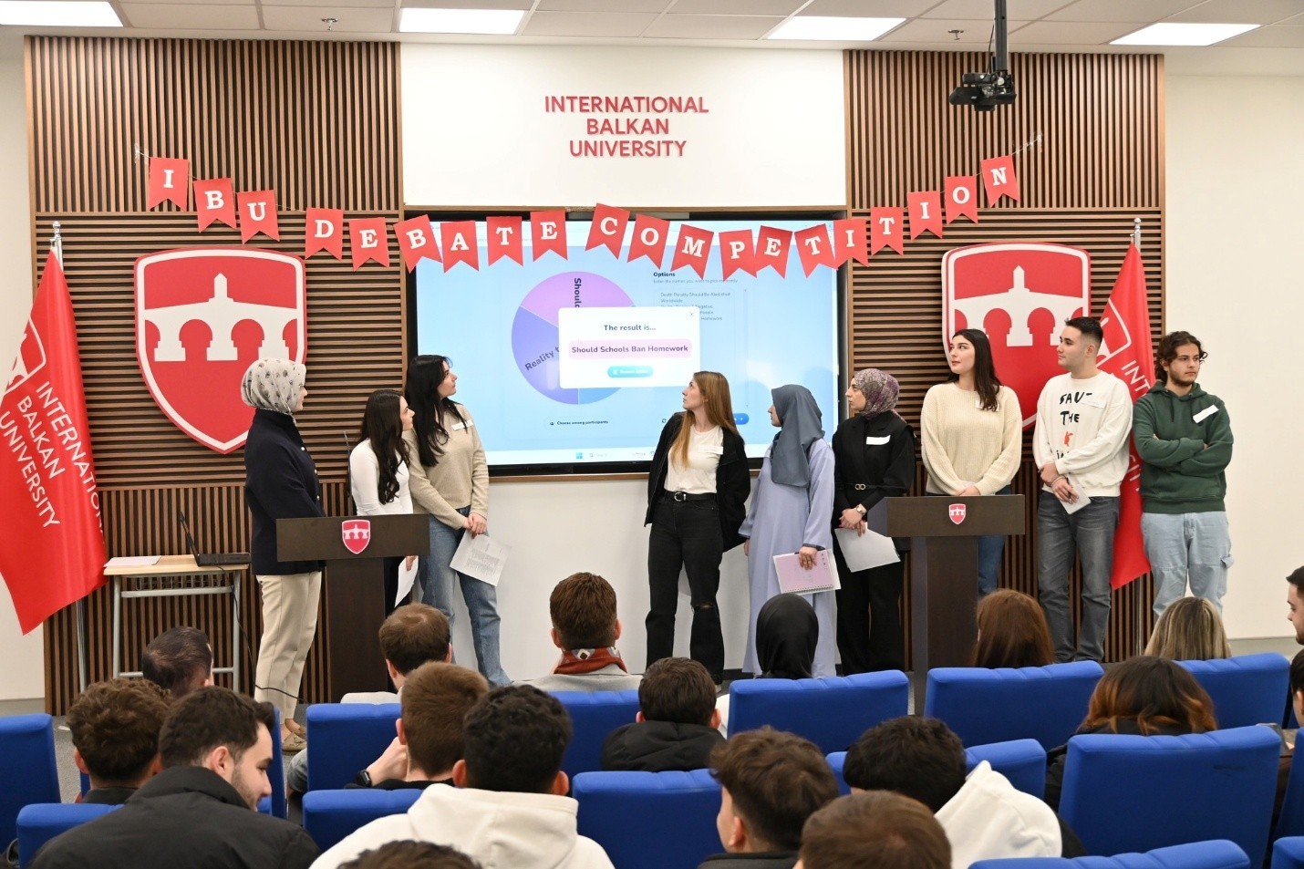 IBU English Language School Organizes Debate Competition