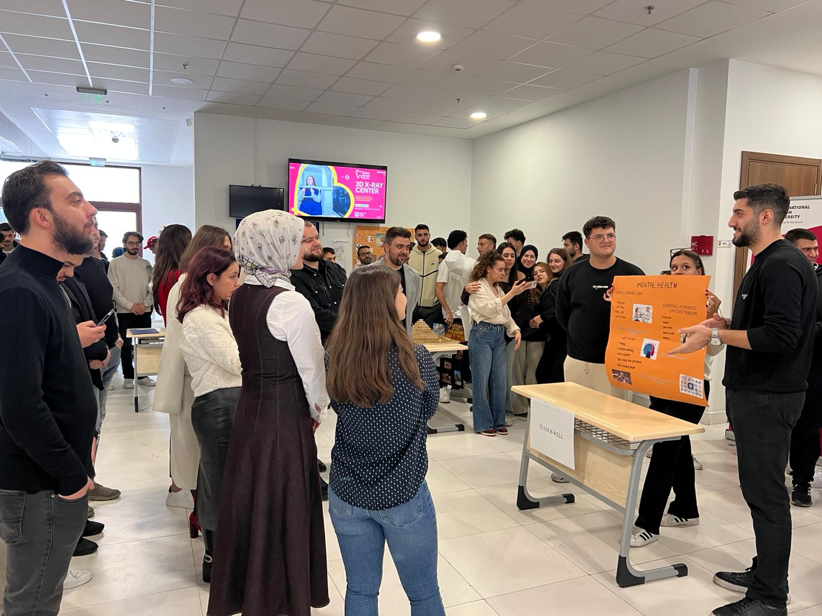 IBU Language School Students Share Creativity through English Poster Presentations